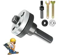 Kit De Connecteurs Pour Meuleuse D'angle, Accessoires Pour Adaptateur De Perceuse D'angle Avec Meuleuses De Rechange, Adapté Aux Modèles De Perceuses À Main De 10 À 13 Mm (1Set)