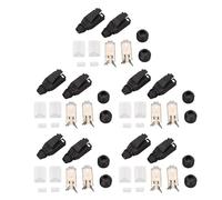 Kit de connecteurs RJ45 de type assemblage, 10 jeux de fiches modulaires Ethernet industrielles Cat5e Cat6 à 8 cœurs pour câblage de salle de machines, câblage d'atelier,