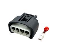 Kit de connecteurs scellés Automobiles à 4 Broches, fiche de câblage de Bobine d'allumage avec bornes et Joints en Caoutchouc, connecteur Femelle série 2,2 mm