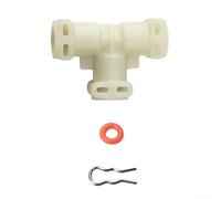 Kit de connecteurs thermobloquants d'eau avec raccords en forme de T et pièces de tube d'eau, compatible avec les machines à café Saeco, joint torique et collier de serrage