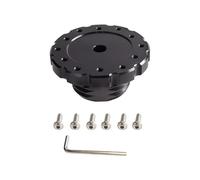 Kit De Connexion Pour Adaptateur De Volant De Jeu En Aluminium RS-QR032 Pour Thrustmaster TXT300 T500TS Moyeux de Volant(Black)