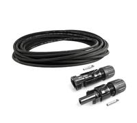 Kit de connexion solaire 1 - 10m câble solaire + connecteur MC4 pour...