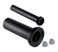 Kit de connexion WC suspendu - Geberit - 110mm - Noir - Plastique - Installation à suspendre