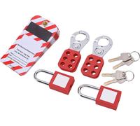 Kit de consignation, kit de consignation électrique, cadenas de sécurité, étiquette Loto, moraillon de consignation, serrure de consignation