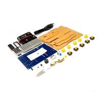 Kit de console de jeu Pixel DIY avec 51 microcontrôleurs, kit de construction électronique rétro pour la programmation de l'apprentissage, design Pixel Art, compatible avec 5 V P (B)