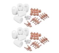 Kit de consommables de buses de torche, ensemble de 60 pièces, bon remplacement, coupeur Plasma, torche de découpe, consommables pour PT31 LG40
