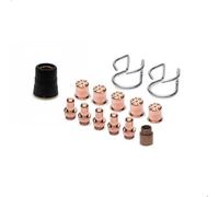 Kit de consommables de découpe plasma pour lampe torche Eastwood Versa-Cut 60 et CB70, électrode de 1,2 mm et embout, kit de remplacement de 14 pièces