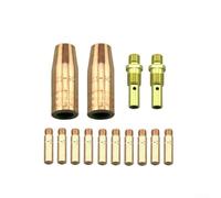 Kit de consommables de soudage MIG pour Lincoln pour Magnum 100L et pour mini #1-10 pièces pointes de contact de 0,1 cm, 2 buses, 2 diffuseurs