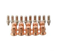 Kit de consommables pour coupe-plasma 0,9 mm avec embouts d'électrode pour lampe torche IPT40 compatible avec Forney 700P AHP Alphacut 60 Longevity 42i pour Everlast 50S HTP 600