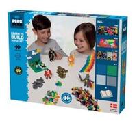 Kit de construction basic Mega 1200 pièces Plus Plus Bleu G