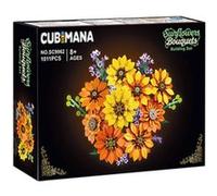 Kit de Construction Bouquet de Tournesols INSOON Fleurs LED Décoration Maison Adultes et Adolescents 12 ans