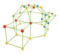 Kit de construction cabane enfant - Construis ton château fort - 175 pièces