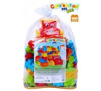 Kit de construction + camion en plastique 100pcs 24m+