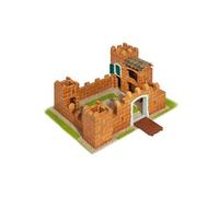 Teifoc Brick Construction - Knight's Castle, Terra Cotta.