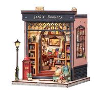Kit de construction Cutebee Jack's Bookery CWGC209 Bois 16 x 16 x 20 cm