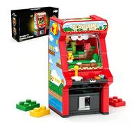 Kit de construction d'arcade rétro pour adultes, modèle de jeu classique des années 90, affichage portable avec écran rotatif, souvenir Pixel-Art de collection pour papa, grand-père, départ à la