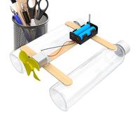 Kit de construction de bateaux à vent - Jouet catamaran éducatif stable - Kit d'expériences de bricolage de bateau scientifique et aérodynamique | Pour garçons filles ole compétence pratique