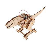 Kit de Construction de Dinosaure Stem en Bois, Dinosaure Carnivore à Monter | Principe de Levier, Créativité Diy, pour Garçon et Filles Dès 6 Ans, Design Unique pour Projets Ludiques