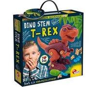 Dino STEM - LISCIANI - I'm a Genius - Construis ton T-Rex - Puzzle et autocollants - Activité ludique et éducative