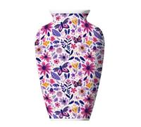 Kit de construction de fleurs, puzzle amovible pour arrangement floral et décoration d'intérieur, vase à fleurs amovible pour table (style M)