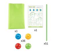 Kit De Construction De Fort, Jouets Pour Enfants, Château De Construction, Tour De Tente De Jeu, Intérieur Et Extérieur