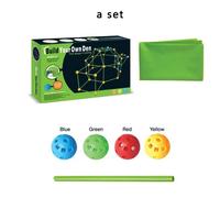 Kit De Construction De Fort, Tente De Jouet, Ensemble De Cabane Pour Enfants, Brille Dans La Nuit, Château Constructeur, Tunnels, Maison De Jeu Bricolage, Cadeau Pour Enfants