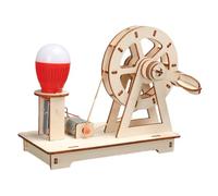 Kit de construction de générateur - Générateur à manivelle 15 x 8,2 x 13 cm, ensemble d'expériences de bricolage, artisanat éducatif, aide à l'invention des étudiants, modèle de lanterne | Kit