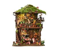 Kit de construction de maison de poupée miniature à faire soi-même - Modèle de maison minuscule - Pour adulte - Kit de montage 3D - Décoration d'intérieur