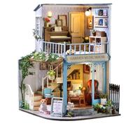 Kit de construction de maison miniature | Mini maison de en bois | Kit de bricolage en bois pour adolescents, , adultes, famille