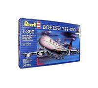 Revell kit de construction de maquettes de Boeing 747-200 1:390 blanc 60 pièces Blanc G
