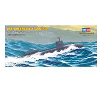 Kit de construction de mod le de bateau sous-marin USS Navy Greeneville SSN-772 de Hobby Boss