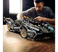 Kit de construction de modèle de voiture de sport - Blocs de construction MOC de voiture de course & jouet de construction - Ensemble de modèle de voiture de collection pour adultes - Pièce d'expositi