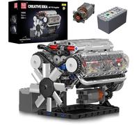 Kit de construction de moteur V8 motorisé