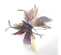 Kit de construction de puzzle 3D en métal avec insectes, 50 pièces à monter soi-même, steampunk mécanique, papillon, décorations de bureau créatives pour bureau et maison
