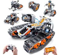 Kit de Construction de Robot HiWEEGO 5 en 1 avec lumière LED Rechargeables
