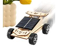 Kit de construction de voiture solaire - Jouet scientifique à construire soi-même éducatif | Jouet d'expérimentation alimenté par l'énergie solaire, pour la construction, la course, les anniversaires