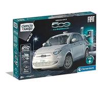 Kit De Construction Électrique - Clementoni - Fiat 500 - Moteur Inclus - Application Mobile - À Partir De 6 Ans