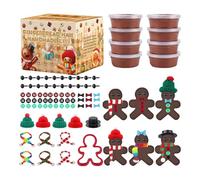 Kit de construction en d'épices, artisanat en d'épices de Noël - Ornement d’arbre Artisanat de bonhomme en d’épice - Construisez votre artisanat en d'épice, ornement en d'épice pour la décoration de v
