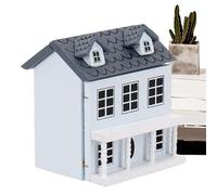 Kit de Construction Fait à la Main - Modèle de Maison de Tiny House - Kit de Construction Miniature Parfait et Facile - Kit de Construction Miniature - Design Mini détaillé - Bois de qualité