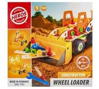 Kit de construction Constructor Chargeur sur roues 6-en-1 140 pièces Multicolore 5 ans