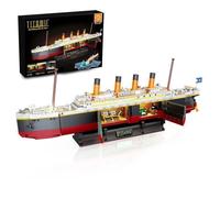 Kit de construction - INSOON - Titanic 2-en-1 - Éclairage LED - 1883 mini blocs 3,6 mm - Modèle expos/épave