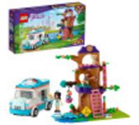Kit de construction LEGO Friends 41445 : Ambulance de la clinique vétérinaire ; jouet de collection avec un lapin et un chaton ambulanciers, un k