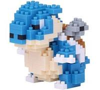 nanoblock Bandai Blastoise - Pokémon - NBPM019 - Multicolore - Construisez Le Puissant Blastoise avec des Blocs Miniatures, Un défi Optimal pour Les Fans de Pokémon et Les collectionneurs de