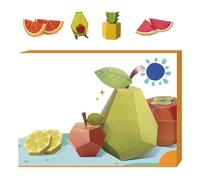 Kit de Construction Papier 3D | Livre de Papier 3D - Ensemble Créatif Interactif pour Éducation Débutants Passionnés Décoration d'Intérieur Adolescents
