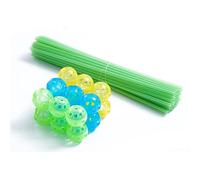 Kit De Construction Pour Enfants, Jouets De Construction Lumineux, 120 Pièces, Château Vide, Bâtiments, Tentes, Maisons De Jeux, Diy Bricolage