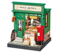 Kit de construction Robotime Century Post Office DS037 Bois 9,5 x 9,5 x 12 cm
