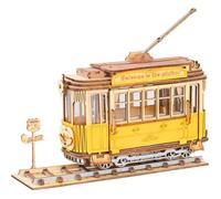 Kit de construction Robotime Tramcar TG505 Bois 18 x 5,8 x 14 cm
