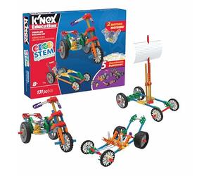 Kit de construction STEM Exploration vehicles, K'NEX Education, Basic Fun, 79320, kit d'apprentissage STEM de 131 pièces, jouets de construction pour garçons et filles à partir de 8 ans