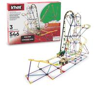 Kit de construction STEM Explorations Roller Coaster, K’NEX Education, Basic Fun, 77078, kit d’apprentissage STEM de 546 pièces, jouets de construction pour garçons et filles à partir de 8 ans