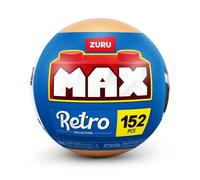 Kit de construction surprise ZURU MAX Build More Premium Retro Series 2 jusqu'à 188 pièces Modèle aléatoire Multicolore